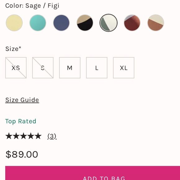 New Free People Kya Reversible Camilia Bikini Bottoms Sage / Figi Sz Large - Picture 4 of 10